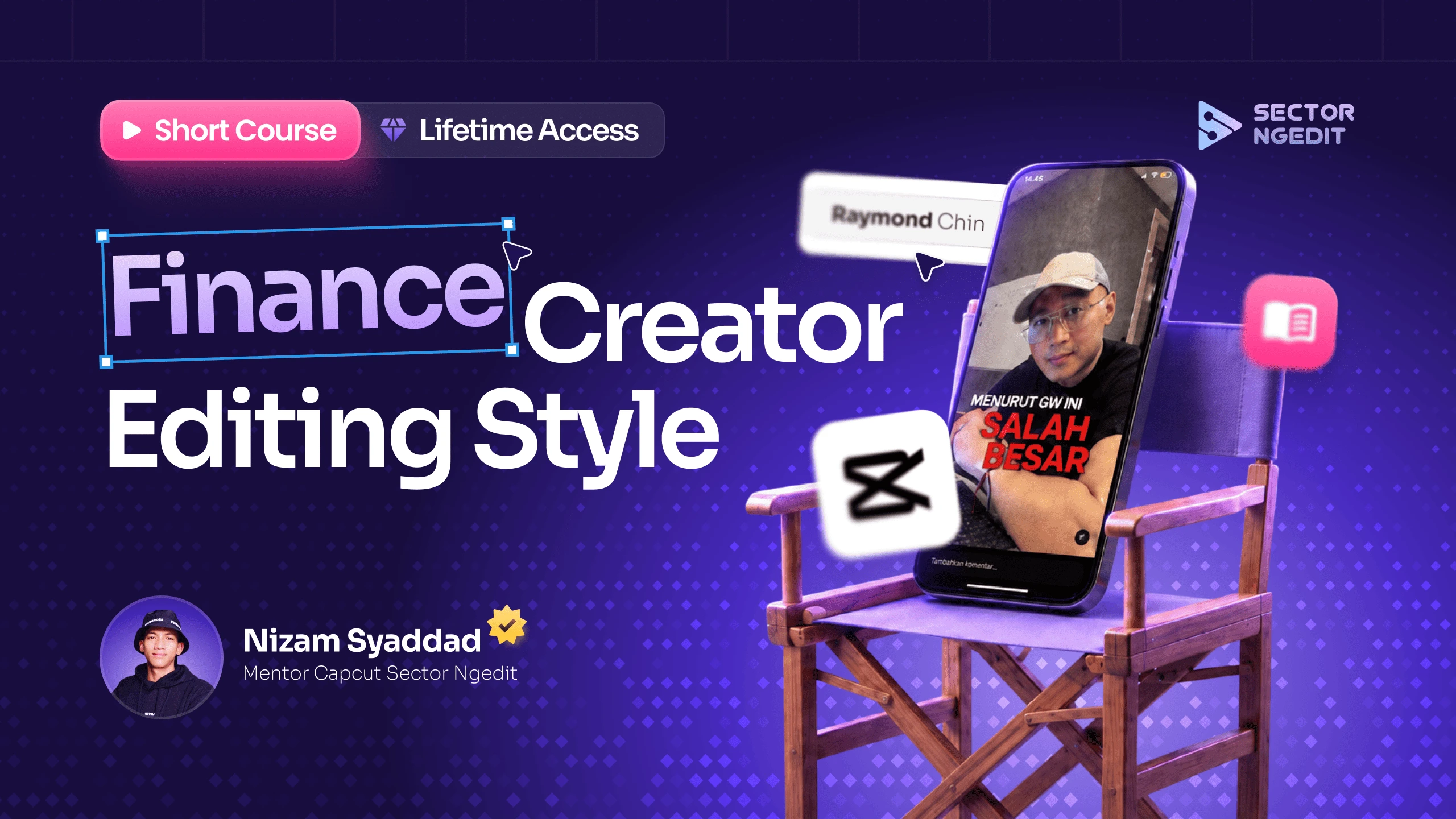 Finance Creator Editing Style