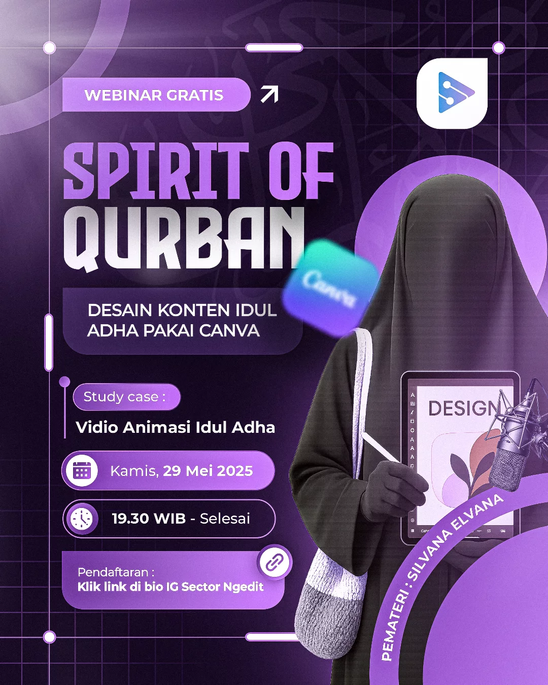 Webinar Gratis Spirit of Qurban